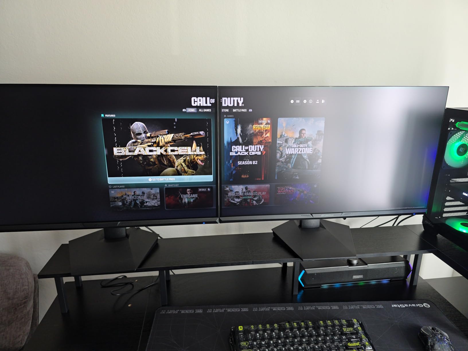 SANSUI 24 Inch Gaming Monitor 180Hz, DP 1.4 & HDMI 2.0 Ports High Refresh customer photo 2