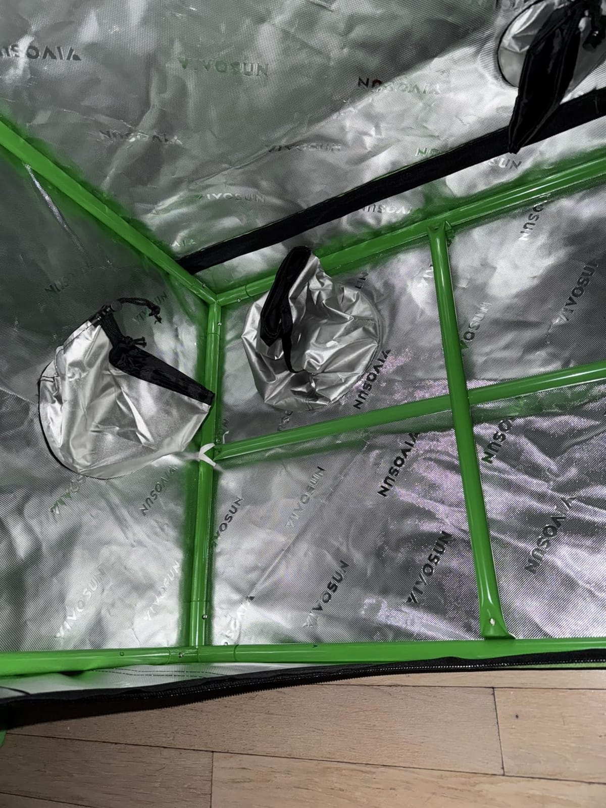 VIVOSUN P448 4x4 PRO Grow Tent with High CFM Kit, 48
