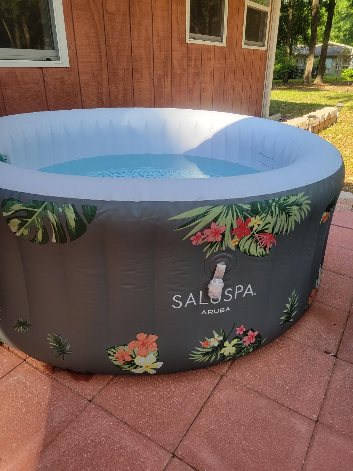 Bestway SaluSpa Aruba Energy-Efficient AirJet 2-3 Person Inflatable Hot Tub customer photo 2
