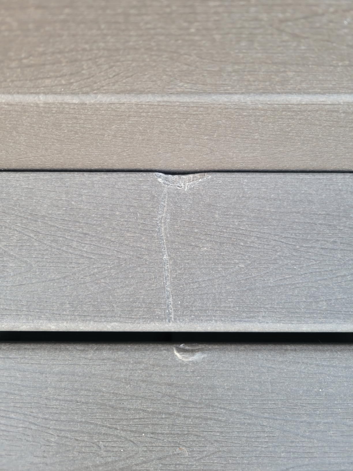 DENKOE Hot Tub Steps - Wood-Looking Plastic, 100% Waterproof, Gray Non-Slip, Heavy Duty Outdoor Spa Stairs - Multi-Use for Porch, Fits Any Size customer photo 1