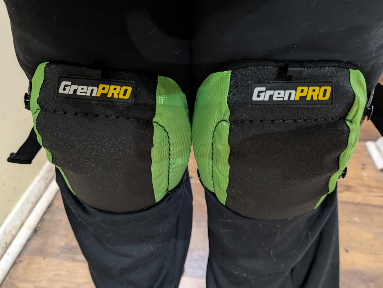 GRENPRO Heavy Duty Knee Pads for Men, Gel Foam, Construction Work customer photo 1
