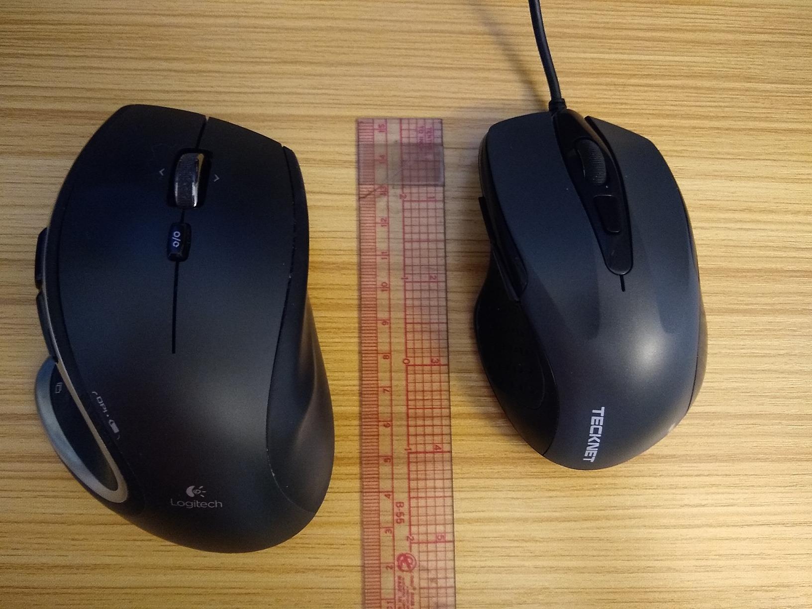 TECKNET Wired Mouse, 6-Button Corded with 4 Adjustable DPI, Optical Ergonomic Design, 5FT Cord for Laptop, Chromebook, PC, Desktop, Mac, Notebook customer photo 1