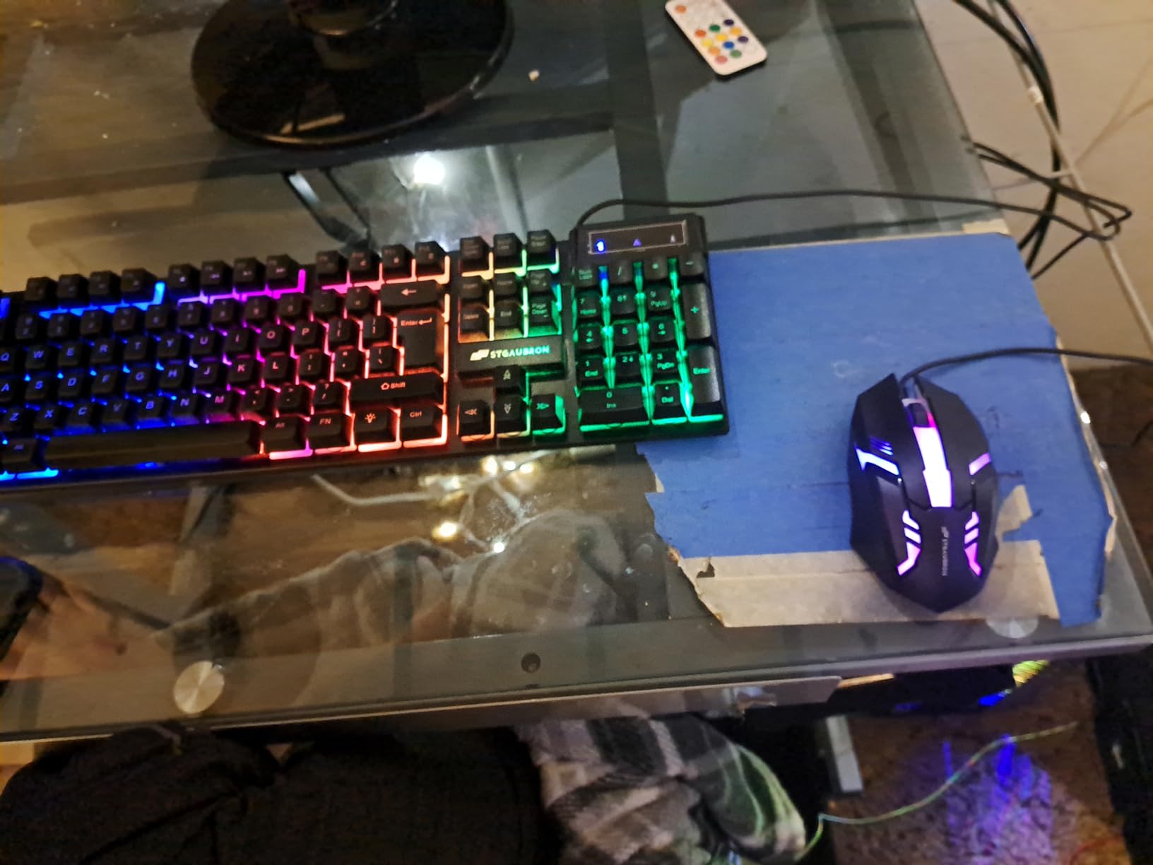 HP RGB Gaming Desktop Computer, Intel Quad Core I5-6500 up to 3.6GHz, GeForce GT 1030 2G, 16GB DDR4, 512G SSD, RGB Keyboard & Mouse, 600M WiFi & Bluetooth 5.0, Windows 11 (Renewed) customer photo 1