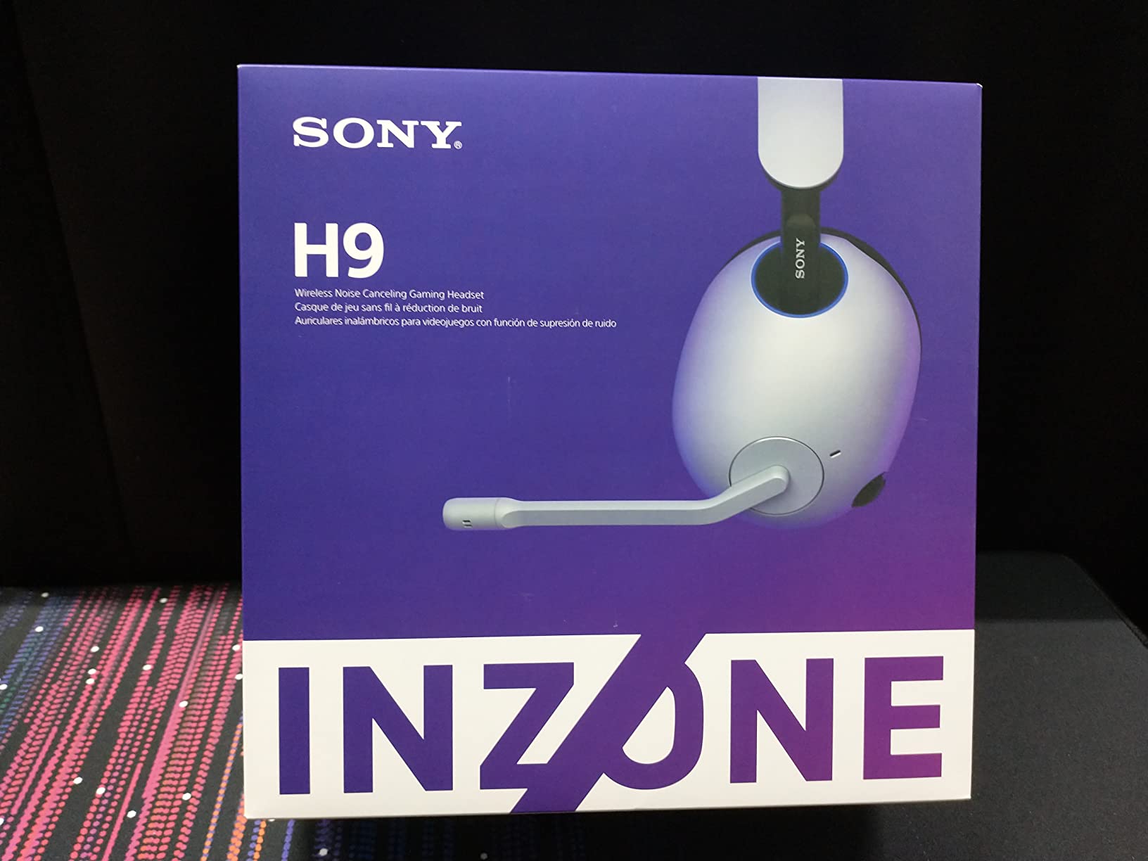 Sony INZONE H9 Wireless Over-Ear Noise Cancelling Gaming Headset, Black customer photo 2