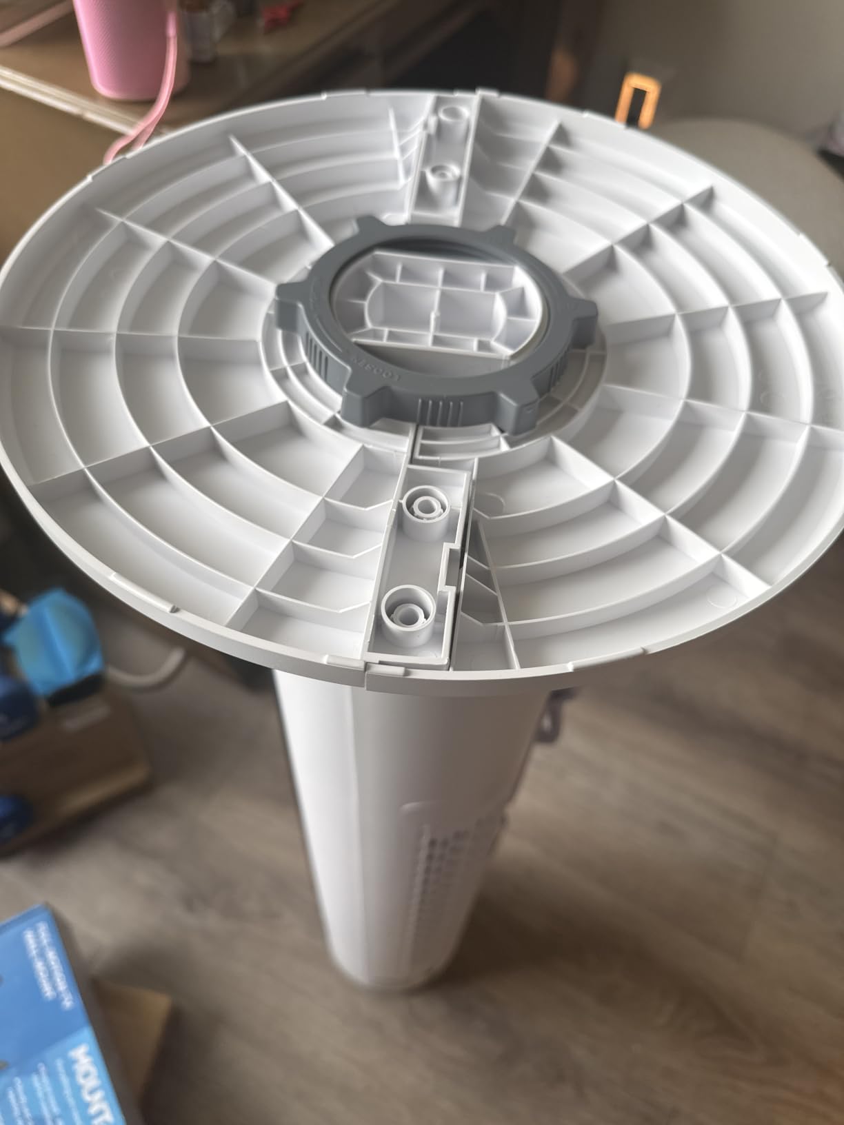 Levoit Tower Fan for Bedroom, 28ft/s Fans that Blow Cold Air, 28dB Quiet | Standing Floor Fan for Room, 90° Oscillating, 5 Speeds 4 Modes & Temp Sensor, Bladeless, 12H Timer, Remote, 36 inch, Black customer photo 2