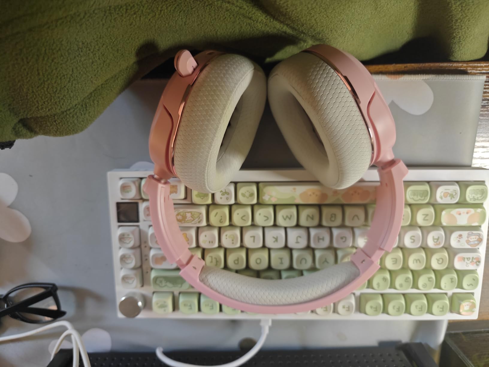 Wireless Gaming Headset for PC PS5 PS4 Mac Switch 7.1 Surround Sound 100-Hr | 2.4Ghz USB Gaming Headphones, Bluetooth 5.4 & Type-C, Noise Canceling Mic, RGB Light, Ideal for FPS, RPG Gamers, Not for Xbox customer photo 1