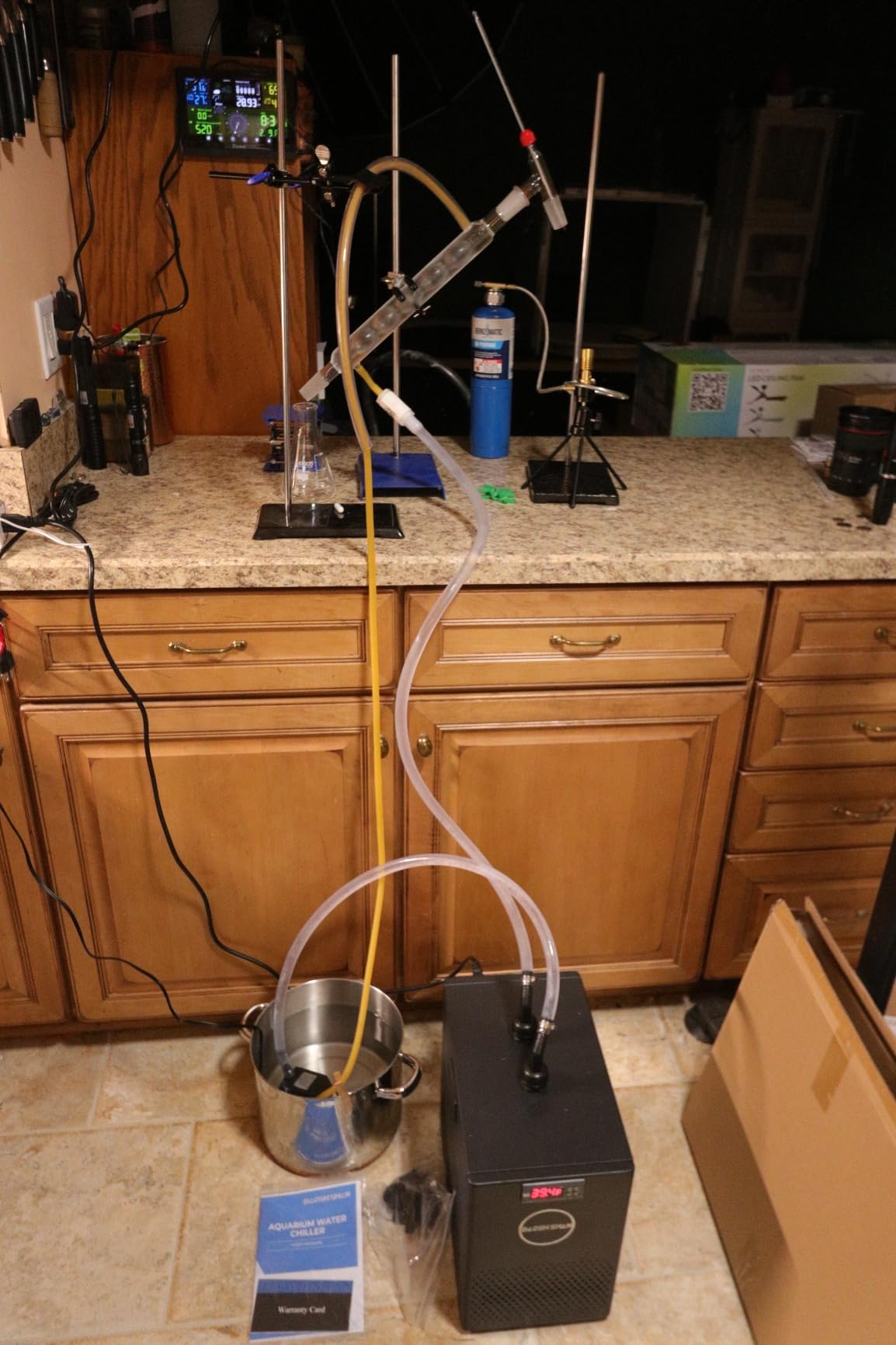 BAOSHISHAN Aquarium Chiller 26 Gallon 1/13 HP Water Cooling System customer photo 2