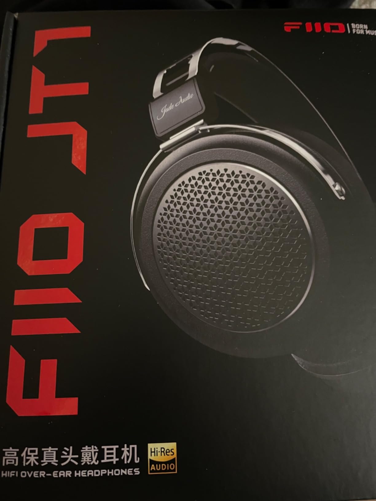 FiiO JadeAudio JT1 Professional Studio Headphones for Recording Gaming Headset with Microphone, 50mm Diaphragms, Hi-Res Music Studio Headset customer photo 2