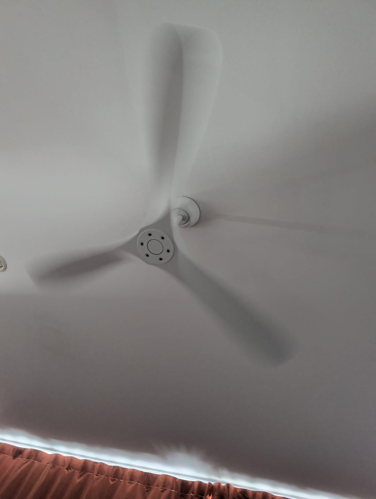 52 Inch Black Outdoor Ceiling Fan No Light, 3 Blade Wood Propeller Ceiling Fans for Patios, Wet Rated Indoor Ceiling Fan without Light for Living Room Bedroom with Remote customer photo 2