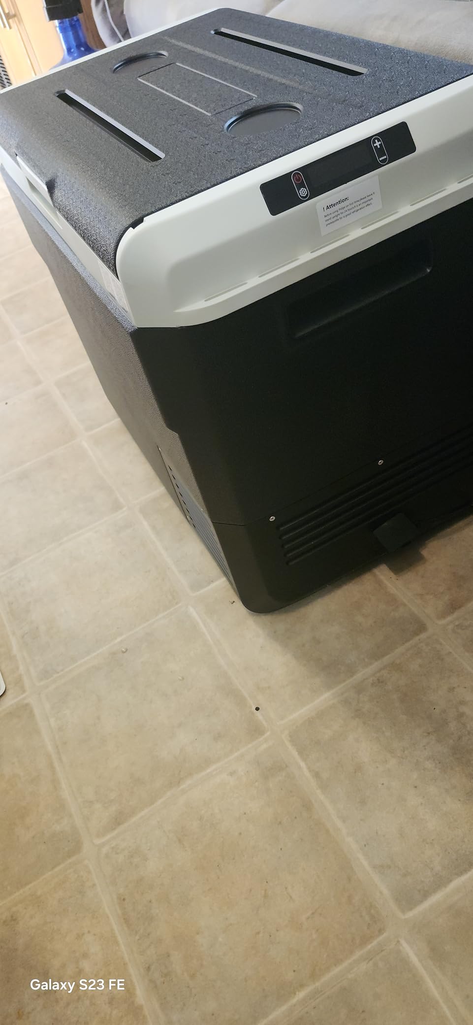 EKOJUCE 12V Refrigerator 53QT Portable Freezer Electric Cooler customer photo 2