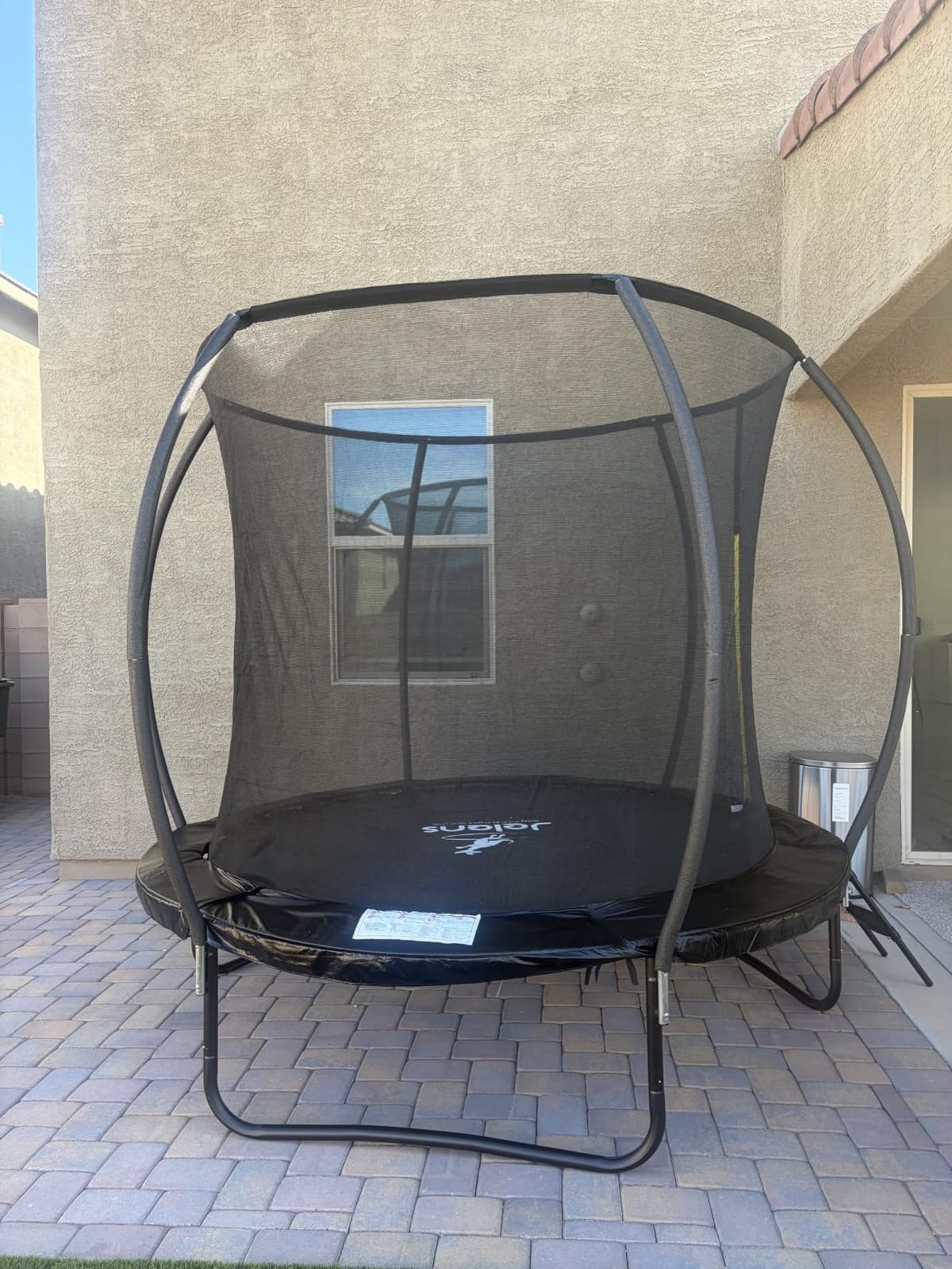 JELENS Trampoline 8FT 10FT 12FT 14FT 15FT 16FT, Recreational Trampolines with Enclosure Net, Outdoor Anti-Rust Trampolines for Kids and Adults, ASTM Approved customer photo 2