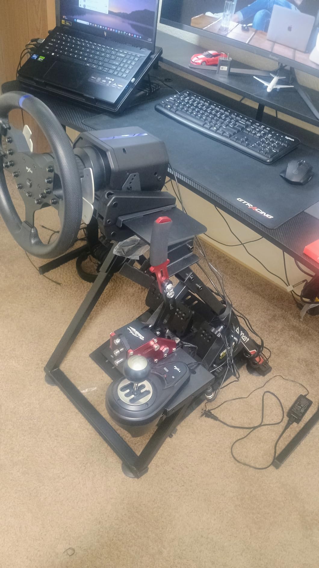 PXN V99 Force Feedback Racing Wheel, with Pedals and Shifter | Detachable 270°/900° Steering Wheel, Hall Pedals & H-Shifter - for PC, Xbox Series X|S, Xbox One, and PS4 customer photo 2