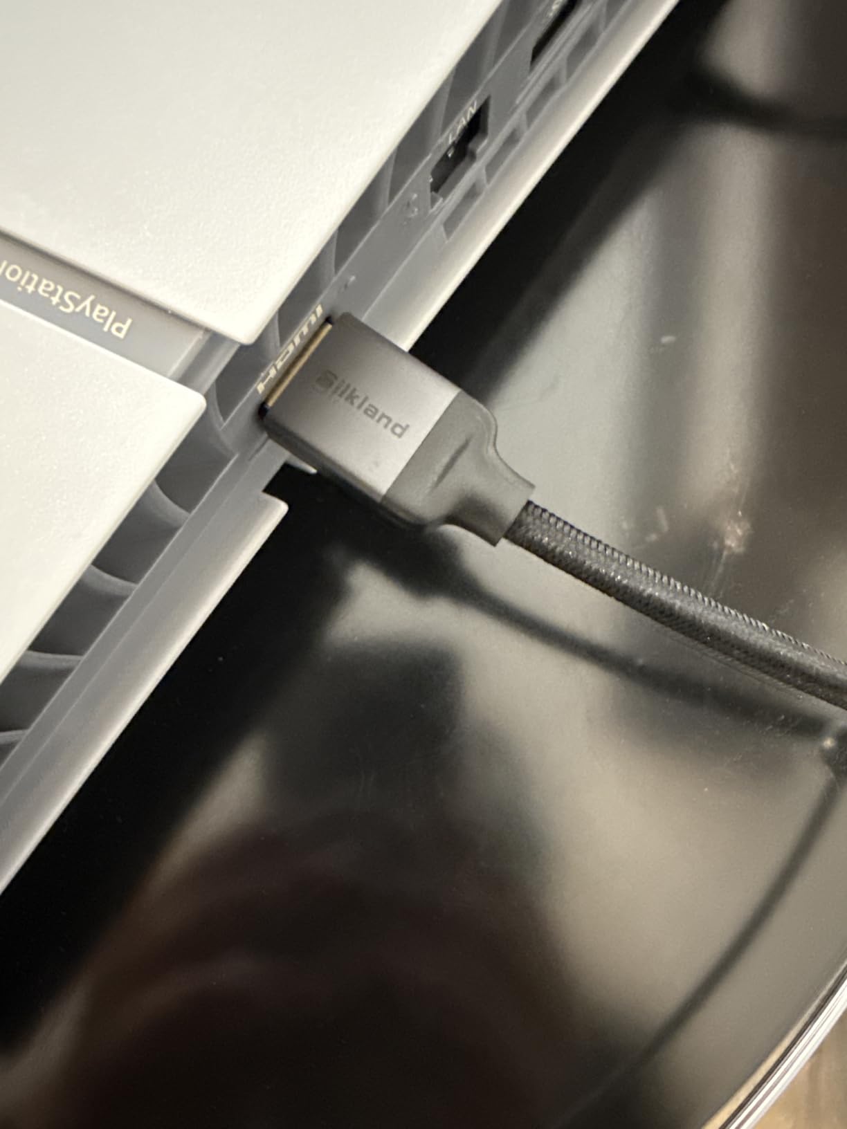 Silkland Certified HDMI 2.1 Cable Ultra High Speed 48Gbps Braided HDR 6.6FT customer photo 2