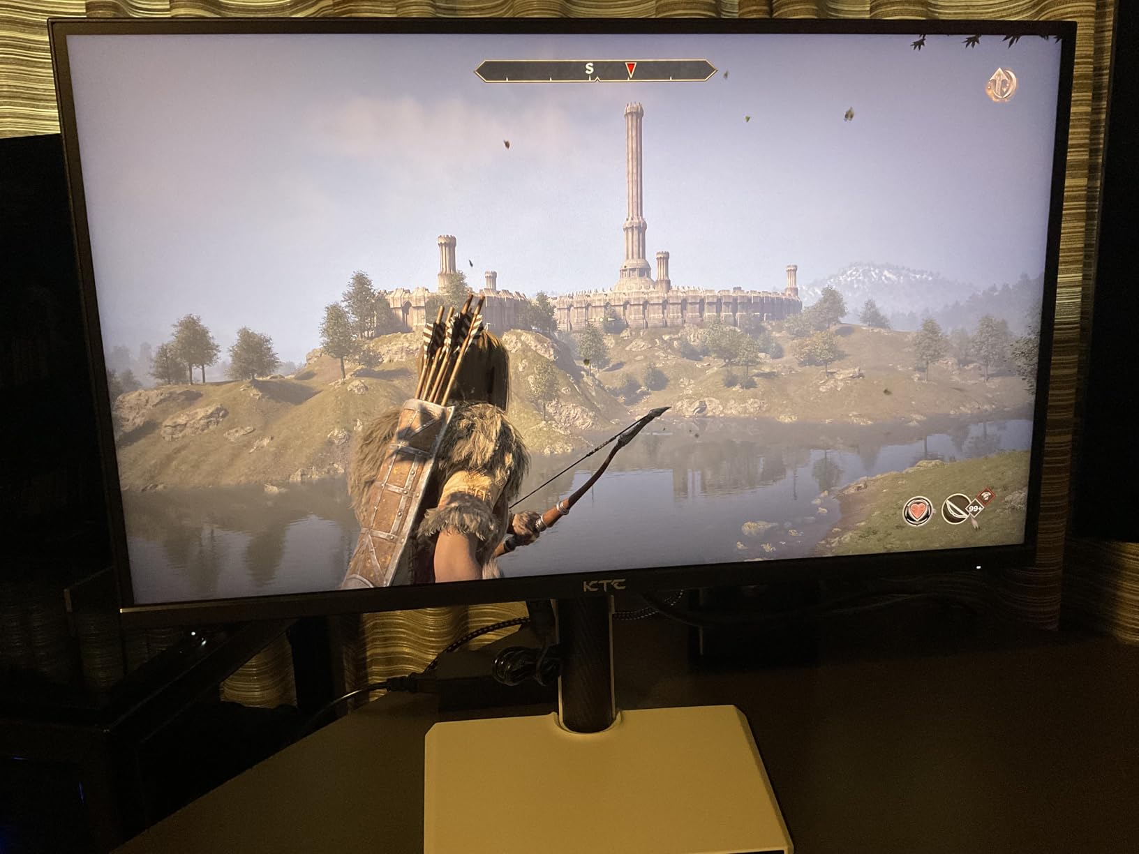 KTC 34 Inch UWQHD Ultrawide 3440X1440 Curved Gaming Monitor 180Hz, H34S5 customer photo 1