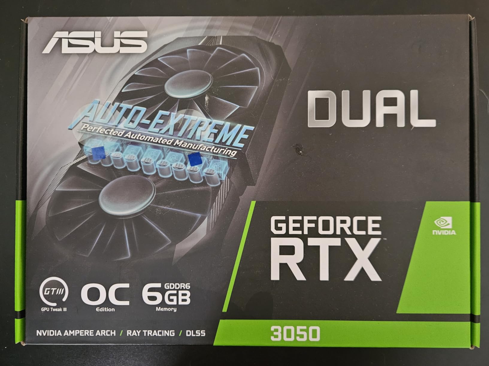 ASUS Dual GeForce RTX 3050 6GB GDDR6 OC Edition Gaming Graphics Card customer photo 1