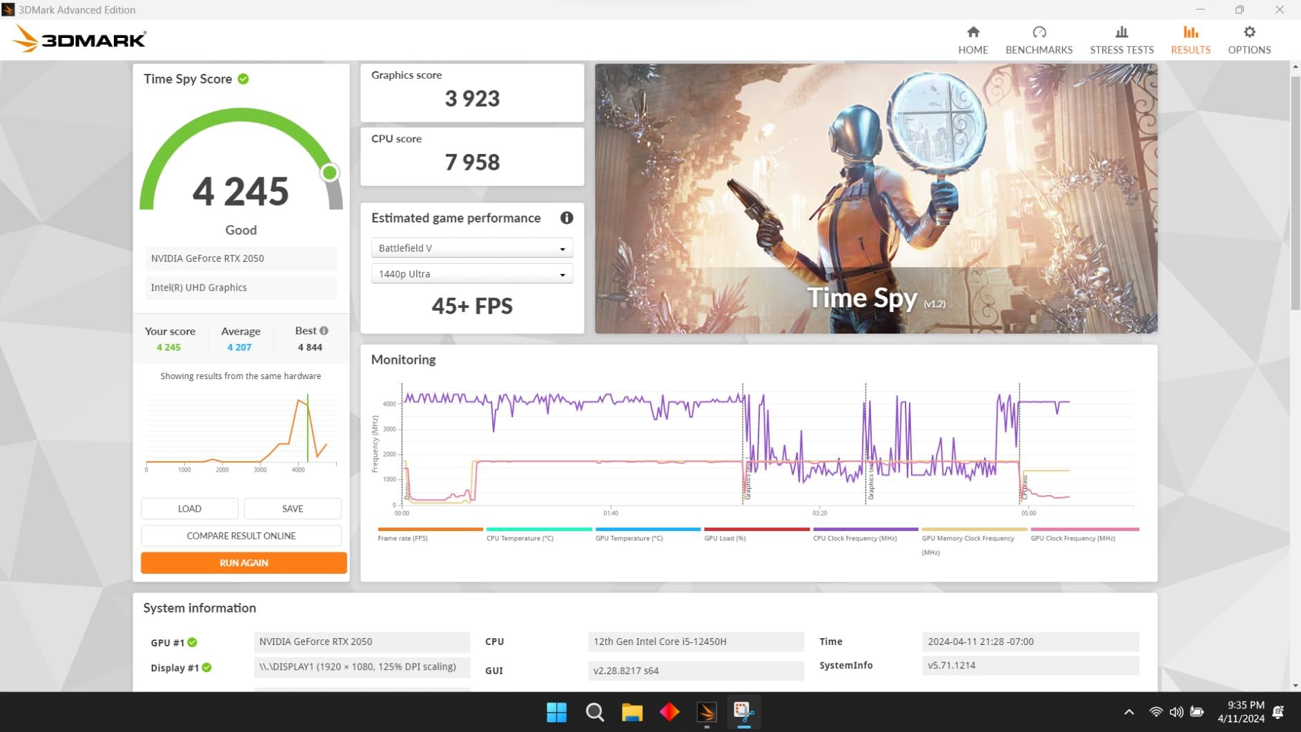 HP Victus 15.6 inch Laptop, FHD 144Hz Display, Intel Core i5-12450H, 8 GB RAM, 512 GB SSD, NVIDIA GeForce RTX 2050 GPU (4 GB Dedicated), Windows 11 Home, 15-fa1029nr (2024) customer photo 1