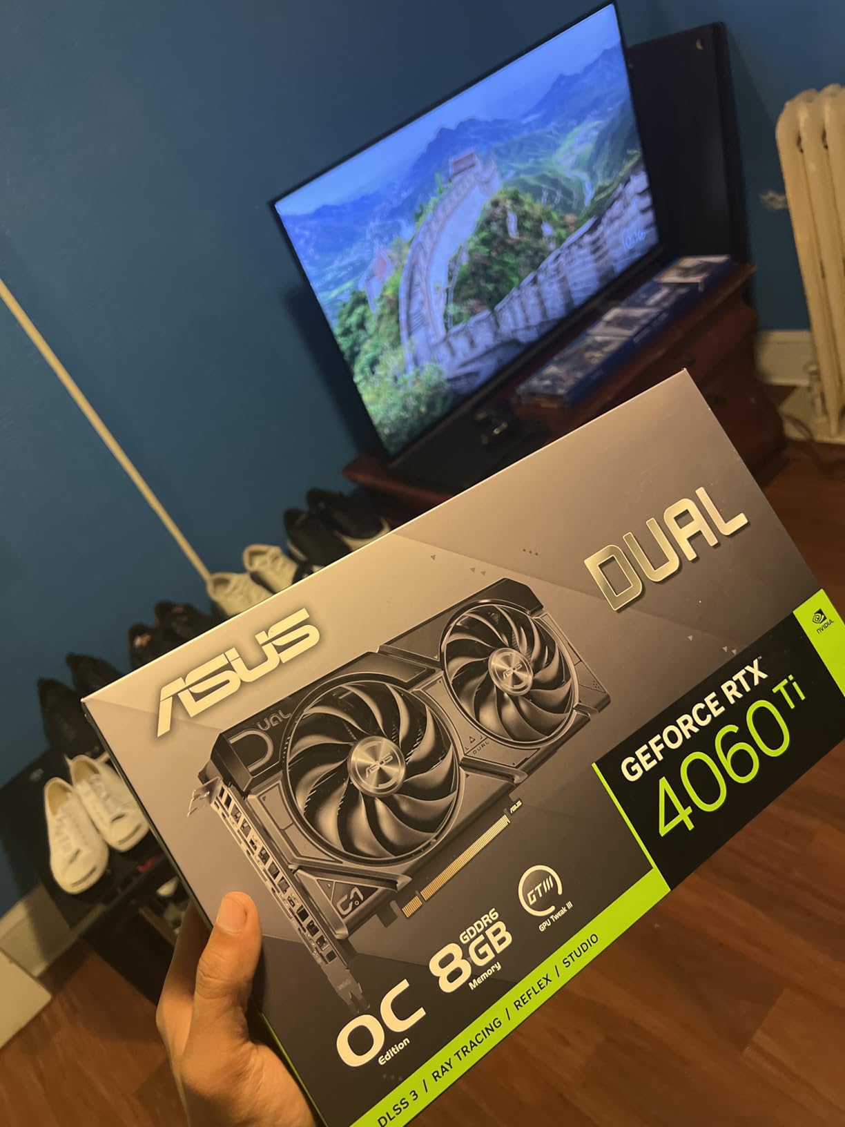 ASUS Dual GeForce RTX 4060 Ti EVO OC Edition 8GB GDDR6 customer photo 1