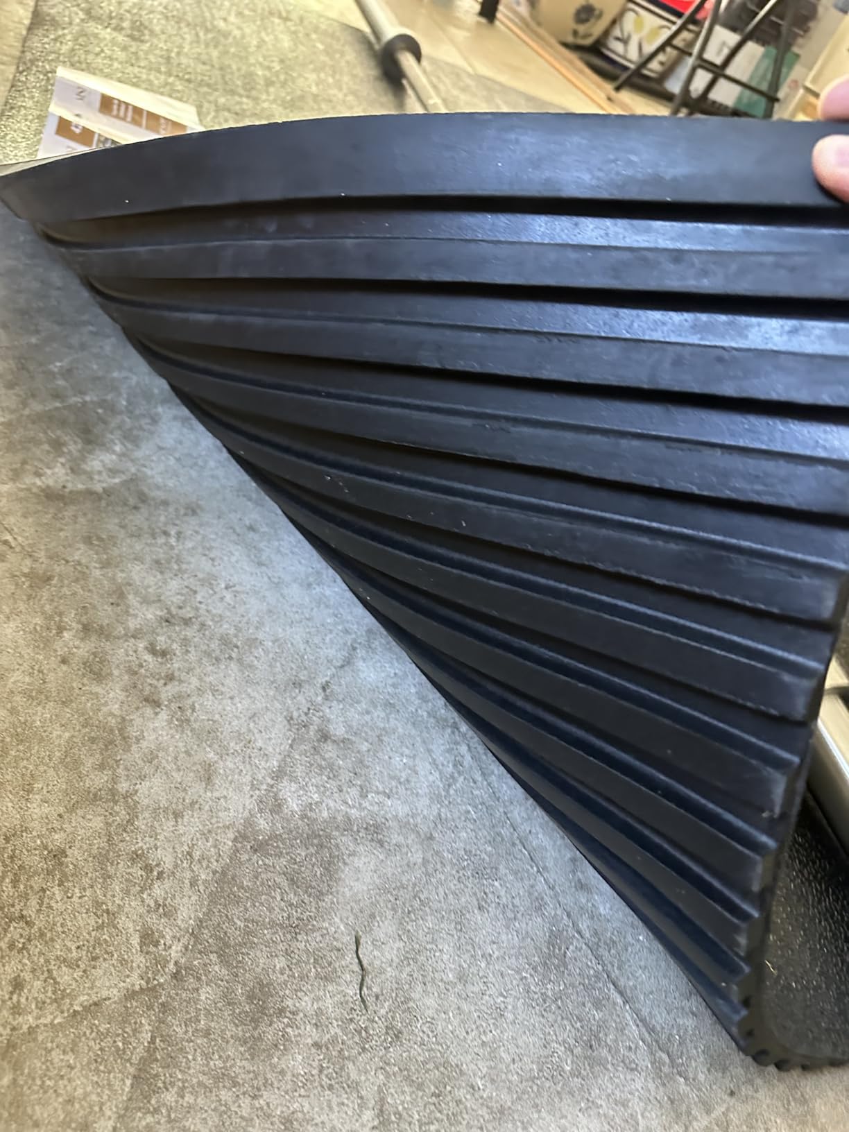 MSI Horse Stall Mat 42in. x 72in. Black Rubber Flooring Mat customer photo 2