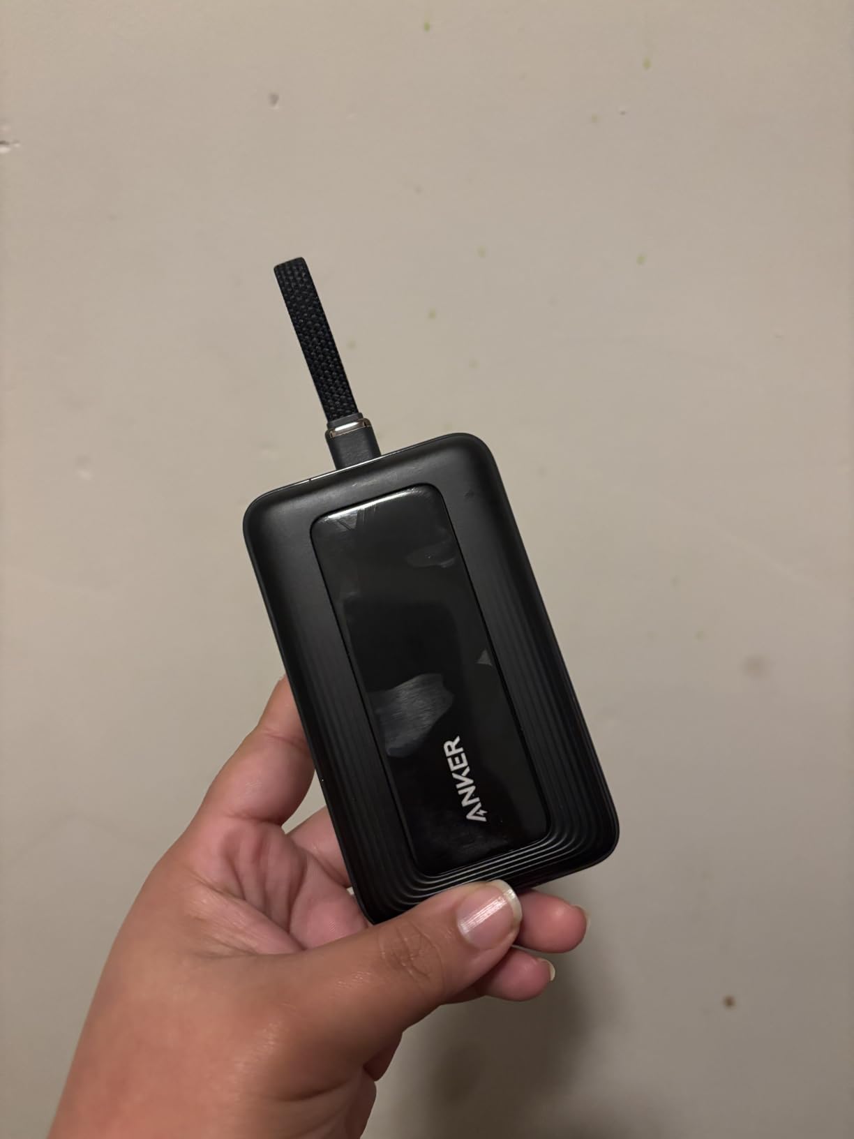 Anker Power Bank, 10,000mAh 30W with USB-C Travel Essential Portable Charger customer photo 1