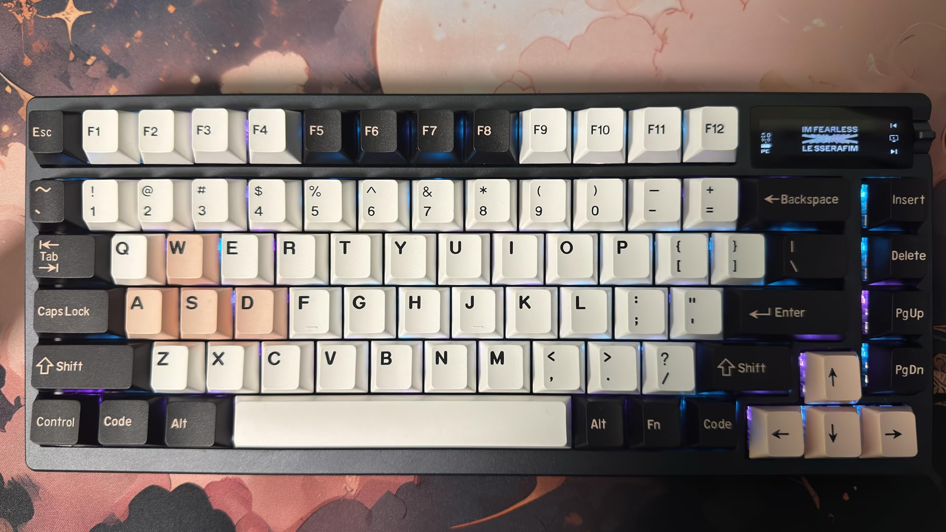 Carbon 174 Keys PBT Double Shot Keycap Set, Orange Retro Custom Key Cap Keycaps 60 Percent Cherry Profile Keycaps for 61/64/68/84/87/100/104/108 Mechanical Keyboard customer photo 2