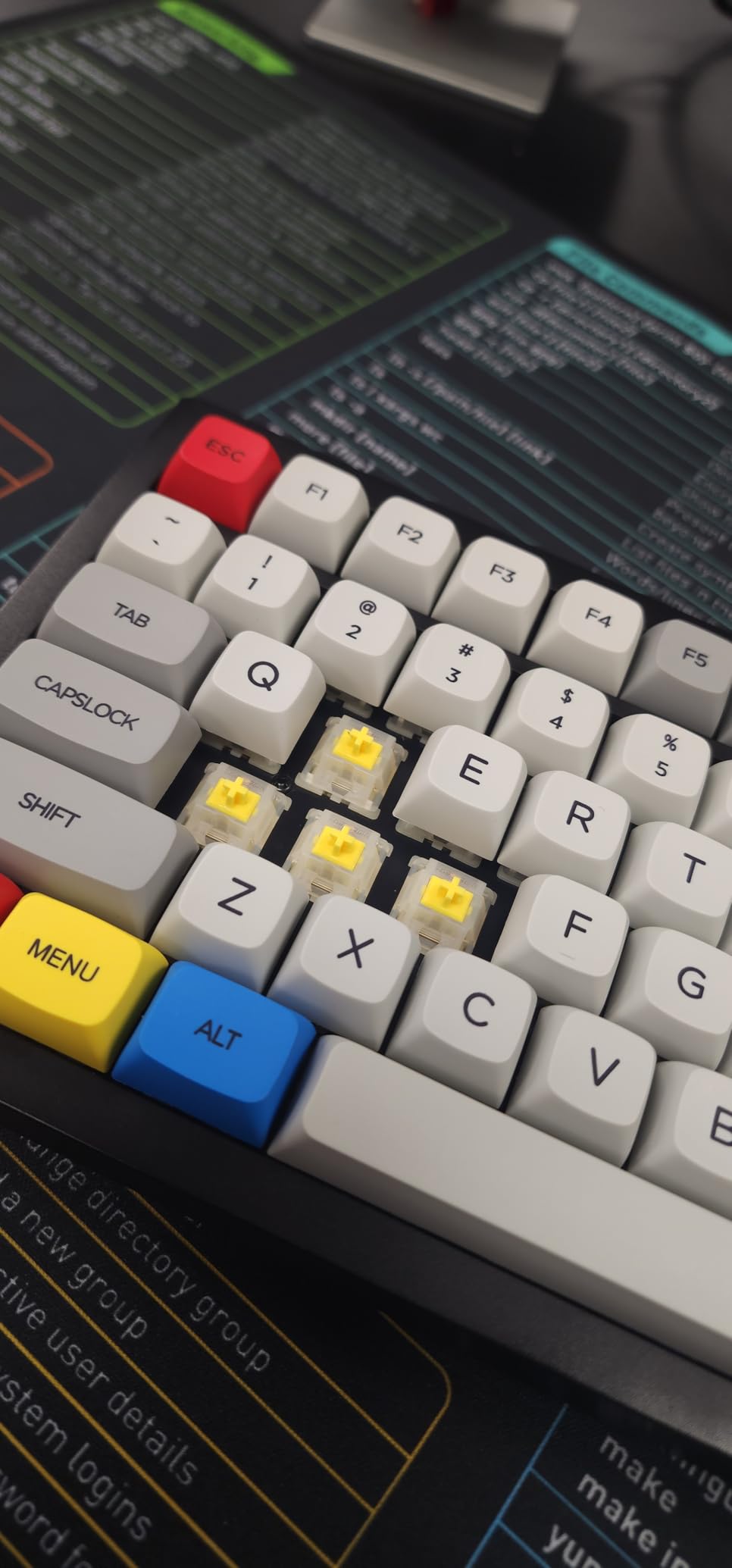 Gateron Milky Yellow Pro V2 Linear Switches,90PCS | Pre-lubed,5-Pin,50gf,For All MX Mechanical Keyboard Game Keyboard customer photo 2