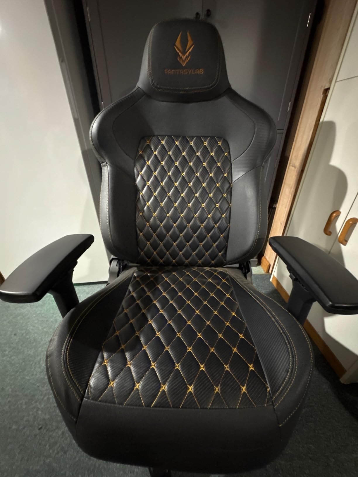 Big and Tall Gaming Chair 440LBS Gaming Chair with Metal Base Memory Foam Lumbar 4D Adjustable Armrest Computer Chair for Heavy People Ergonomic High-Back customer photo 2
