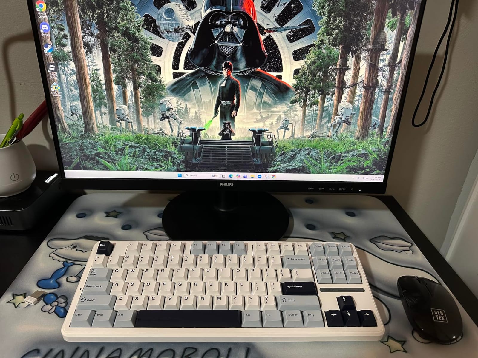 AULA F87 Wireless Mechanical Keyboard, TKL Gaming Keyboard 75%, 87 Keys | Custom Hot Swappable Gaming Keyboards with PBT Keycaps, Pre-lubed Switches, RGB Backlit Creamy Keyboard, 2.4GHz/USB-C/BT5.0 customer photo 2