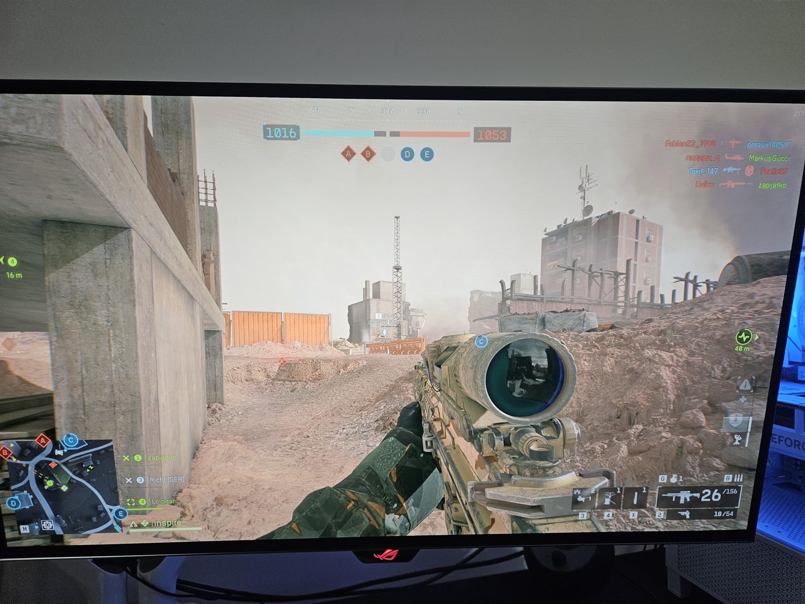 ASUS ROG PG27AQDP 27 Inch 1440p 480Hz OLED Gaming Monitor customer photo 1