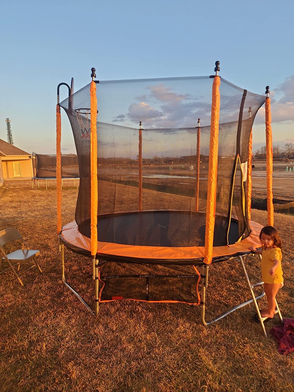 SkyBound 10ft 12ft 14ft 15ft 16ft Large Trampoline Outdoor Backyard ASTM Approved Trampolines for Kids & Adults customer photo 1