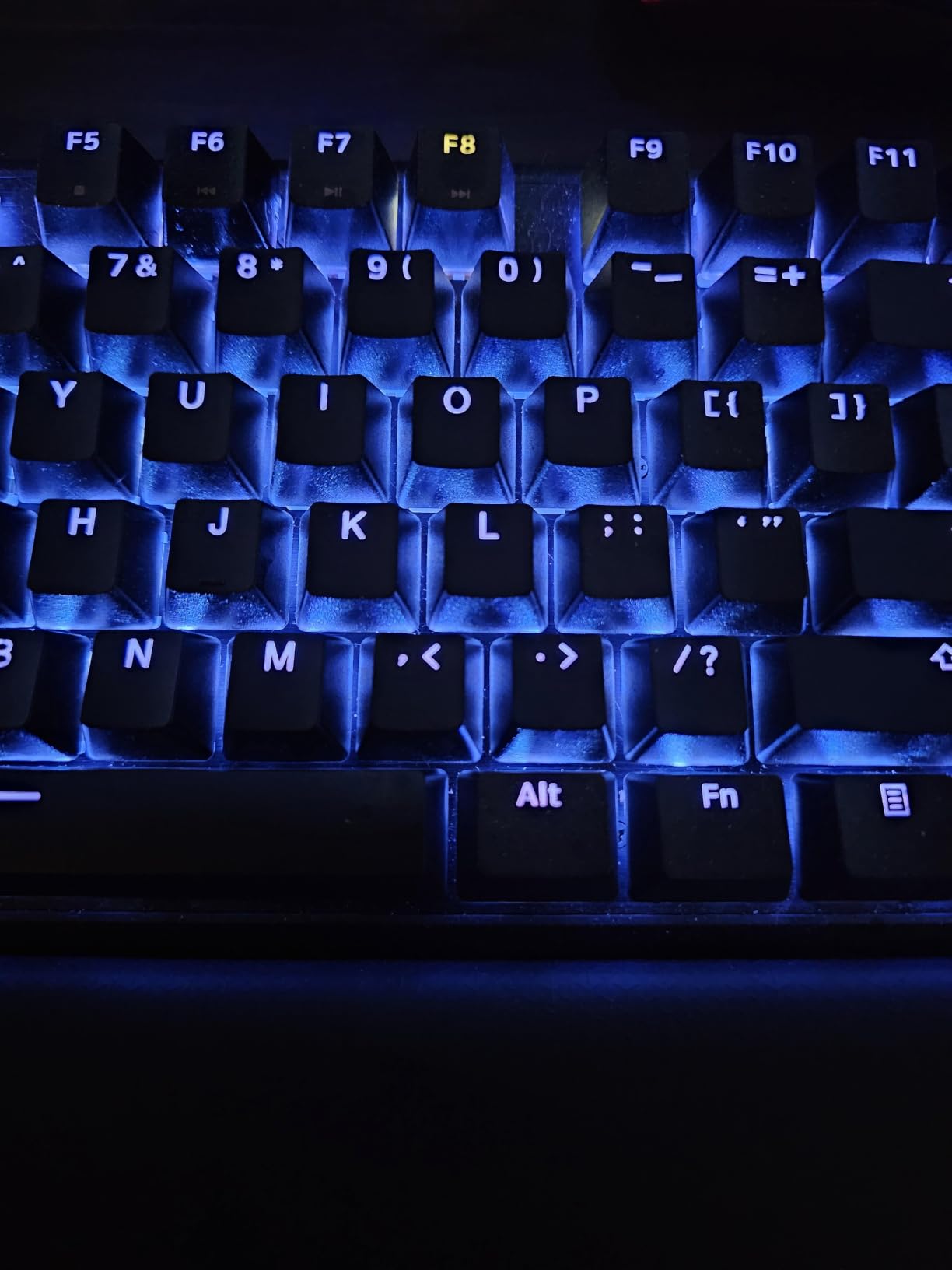Corsair K70 PRO TKL RGB Tenkeyless Mechanical Wired Gaming Keyboard – Pre-Lubed Hall Effect MGX Hyperdrive Adjustable Switches, Simultaneous SOCD and Rapid Trigger, ABS Double-Shot, QWERTY NA – Black customer photo 1