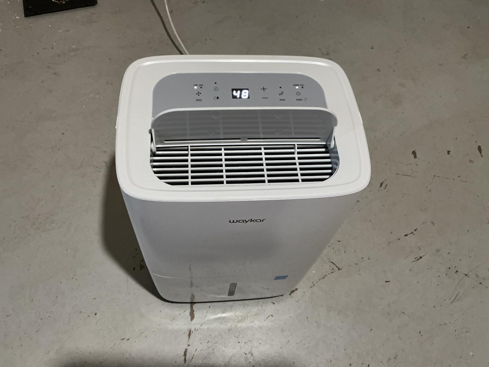 Waykar 6000 Sq.Ft Energy Star Dehumidifier for Basement & Home, 120 Pint/Day with Drain Hose & Tank, Ultra Quiet (40 dB), Smart Auto Comfort Mode customer photo 1