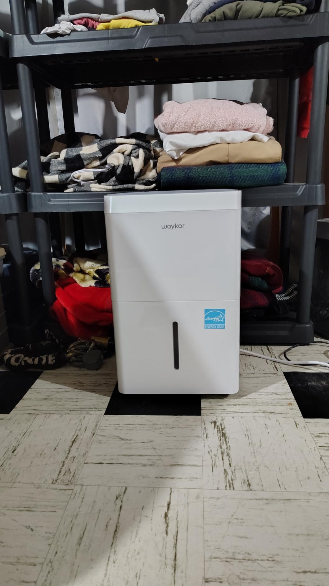 Waykar 6000 Sq.Ft Energy Star Dehumidifier for Basement & Home, 120 Pint/Day with Drain Hose & Tank, Ultra Quiet (40 dB), Smart Auto Comfort Mode customer photo 2