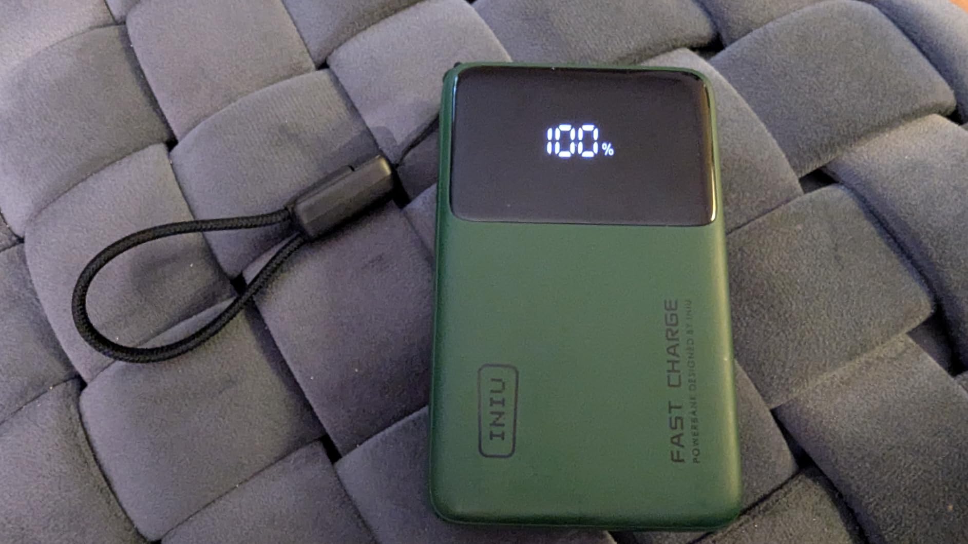 INIU Power Bank, Compact 10000mAh 45W PD Fast Charging Portable Charger customer photo 1
