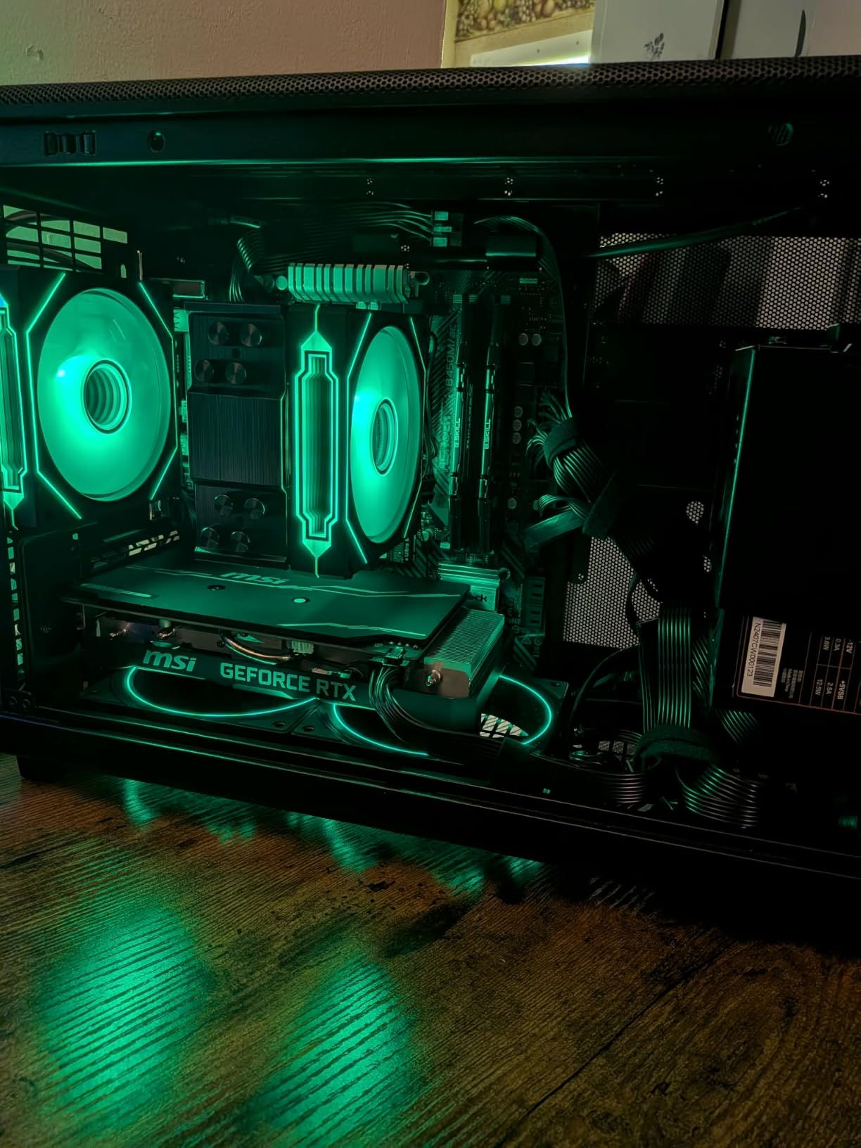 DARKROCK Black F120 3in1 120mm Infinite Mirror Design Case Fans customer photo 1