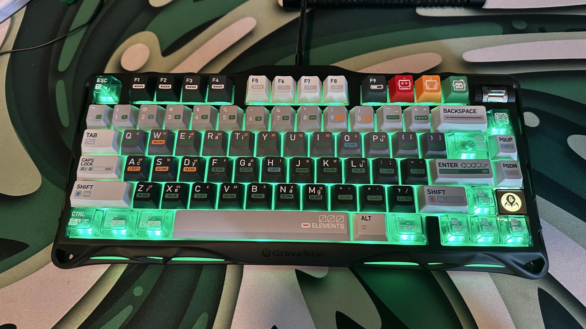 GravaStar Mercury K1 75% Wireless Mechanical Gaming Keyboard RGB Backlit customer photo 1