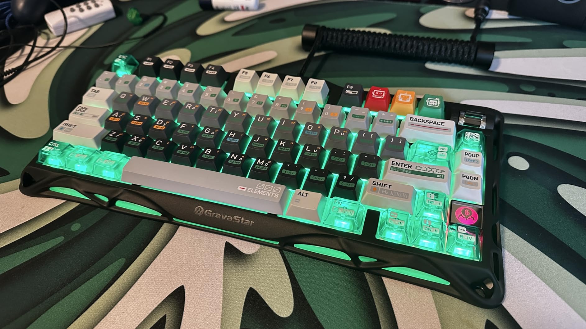 GravaStar Mercury K1 75% Wireless Mechanical Gaming Keyboard RGB Backlit customer photo 2