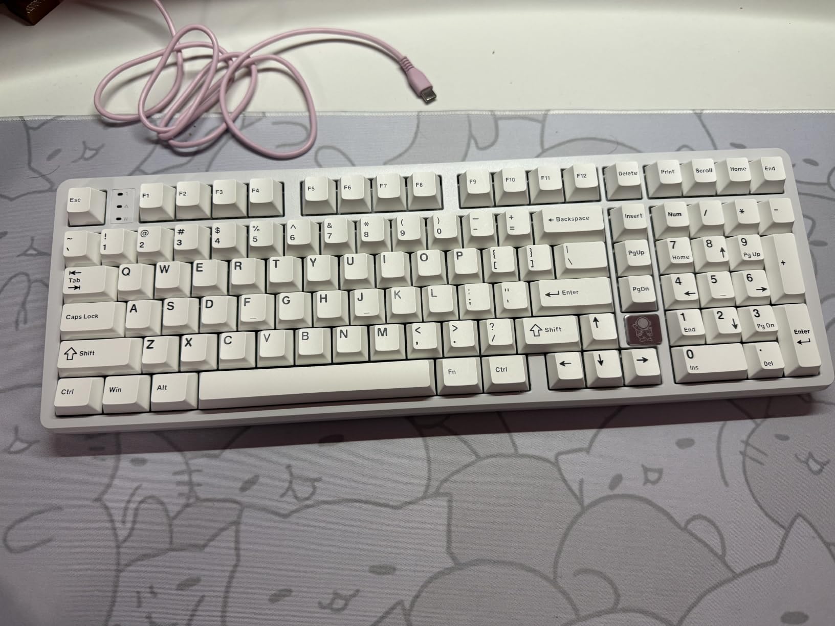 Womier Double Shot PBT Keycaps Set 138 Keys Cherry Profile Custom Key caps customer photo 2