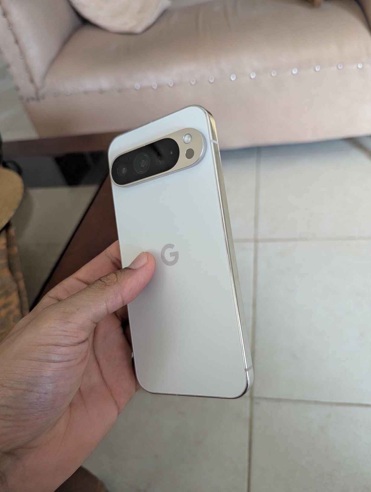 Google Pixel 9 Pro XL 5G, 256GB + 16GB RAM, Porcelain - Unlocked (Renewed) customer photo 1