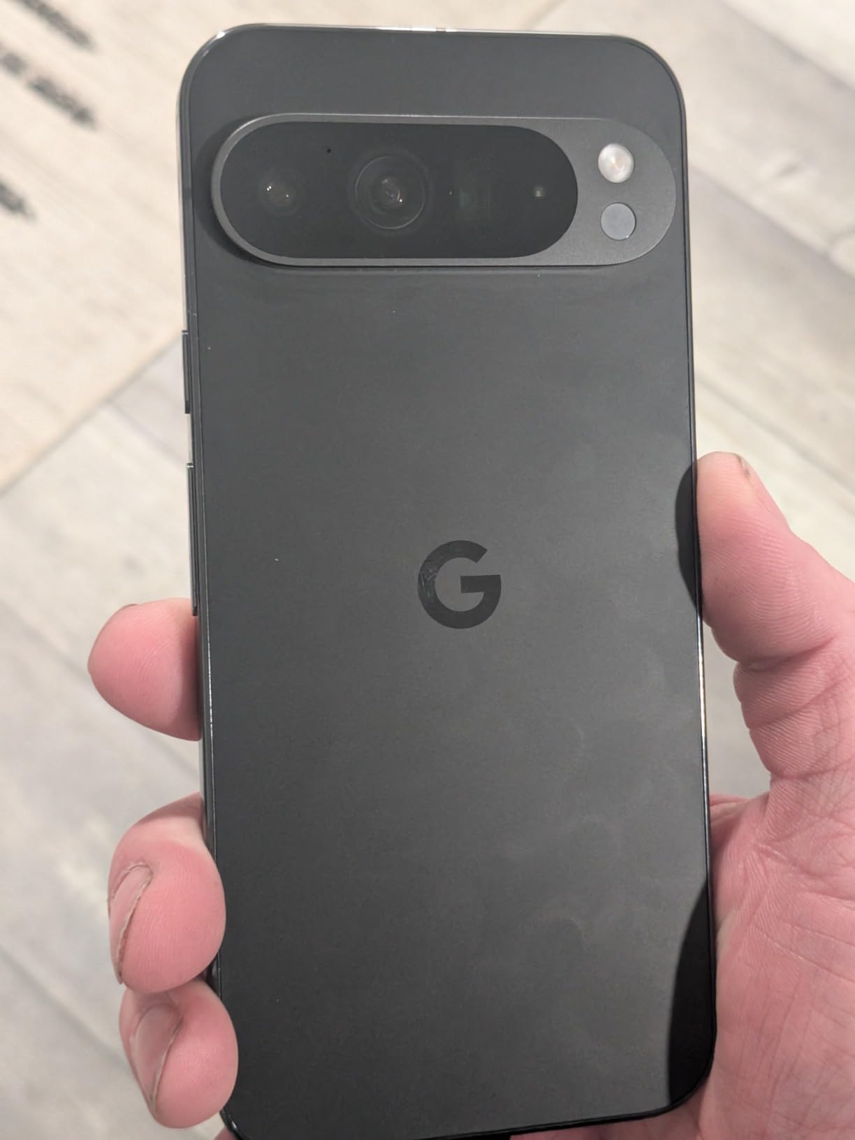 Google Pixel 9 Pro XL 5G, 256GB + 16GB RAM, Porcelain - Unlocked (Renewed) customer photo 2
