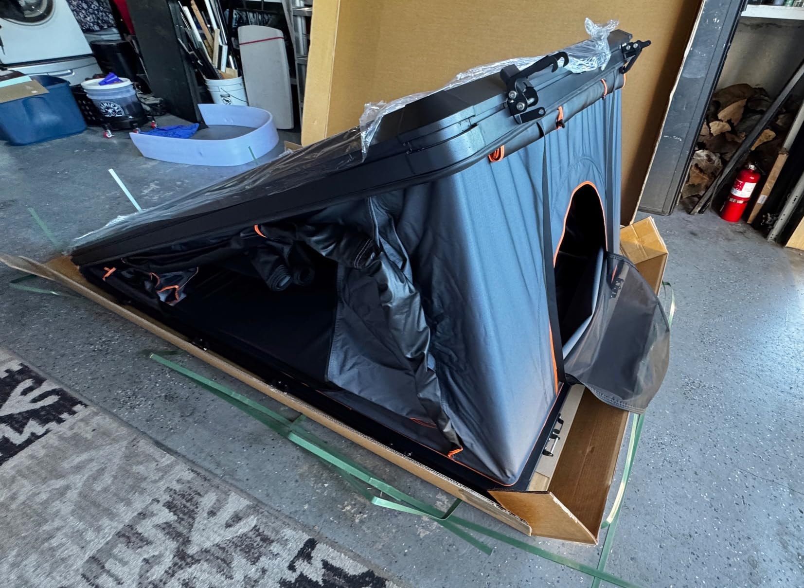 Rooftop Tent Hard Shell with Winter Insulation for 4-Season Camping customer photo 2