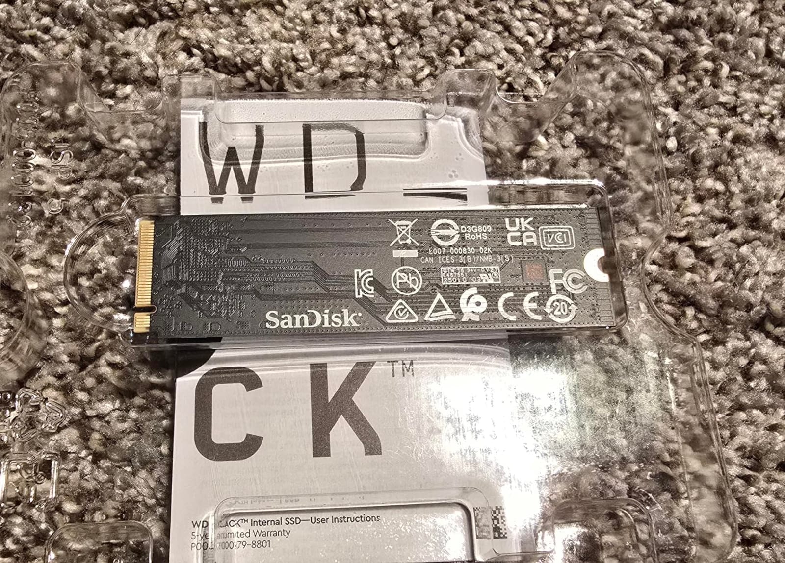 WD_Black SN7100 2TB NVMe SSD - Gen4 PCIe, M.2 2280, Up to 7,250 MB/s Read Speed, Up to 6,900 MB/s Write Speed, Next Gen TLC 3D NAND, for Laptops, Handheld Gaming Devices - WDS200T4X0E customer photo 2