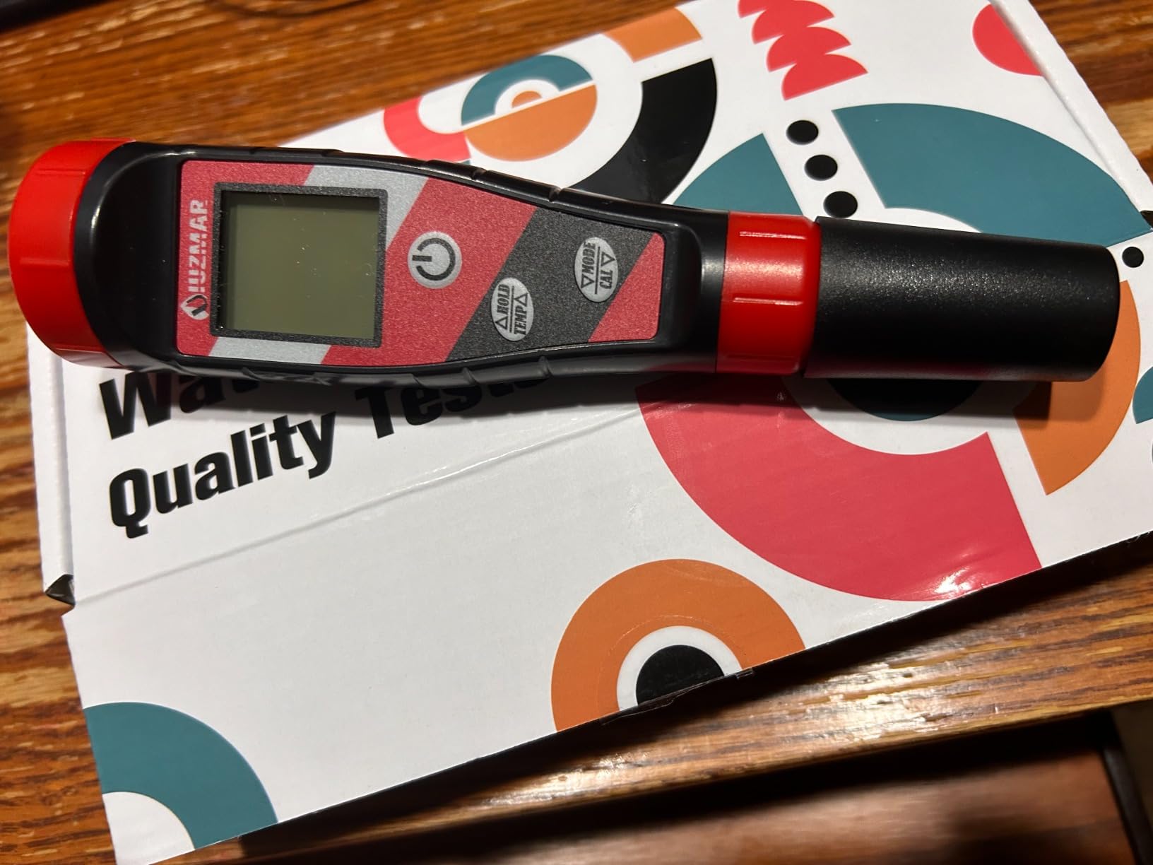 UIUZMAR pH Meter for Water Hydroponics Supplies 4 in 1 pH PPM ECTester customer photo 2