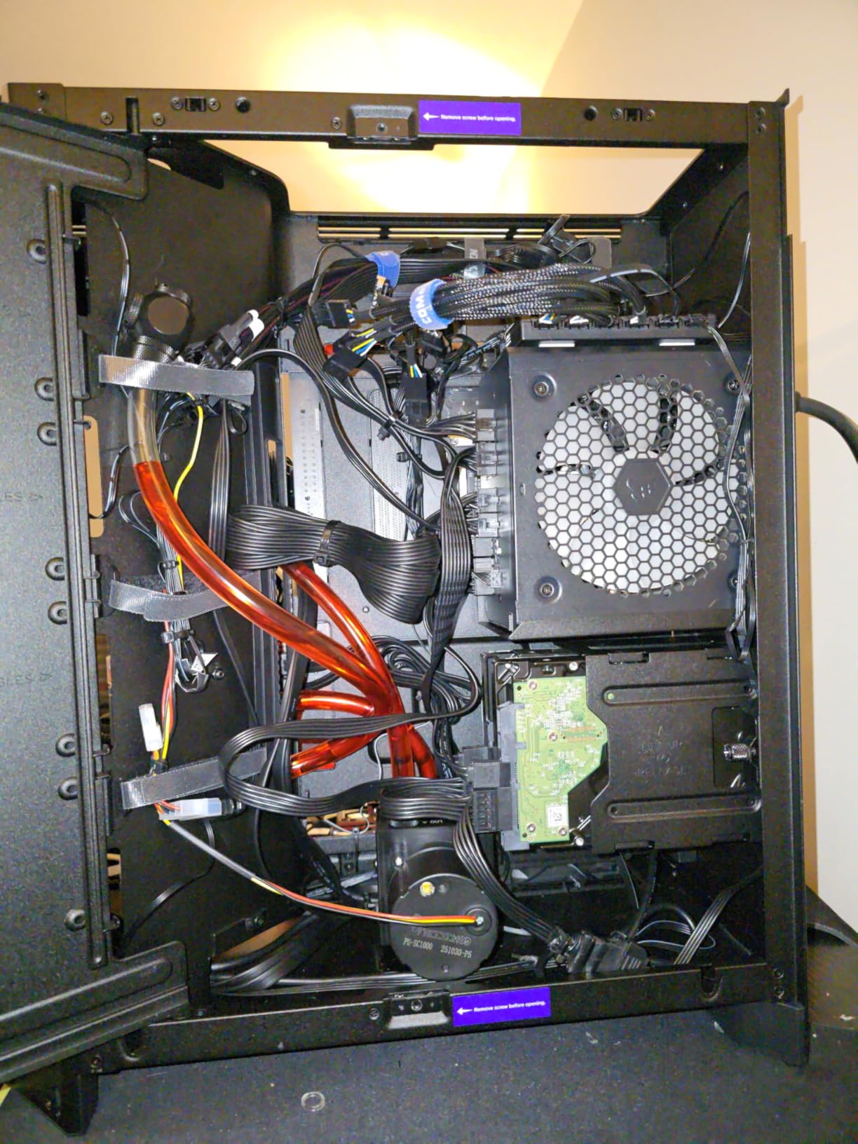 NZXT H9 Flow - Dual-Chamber ATX PC Case - White customer photo 2