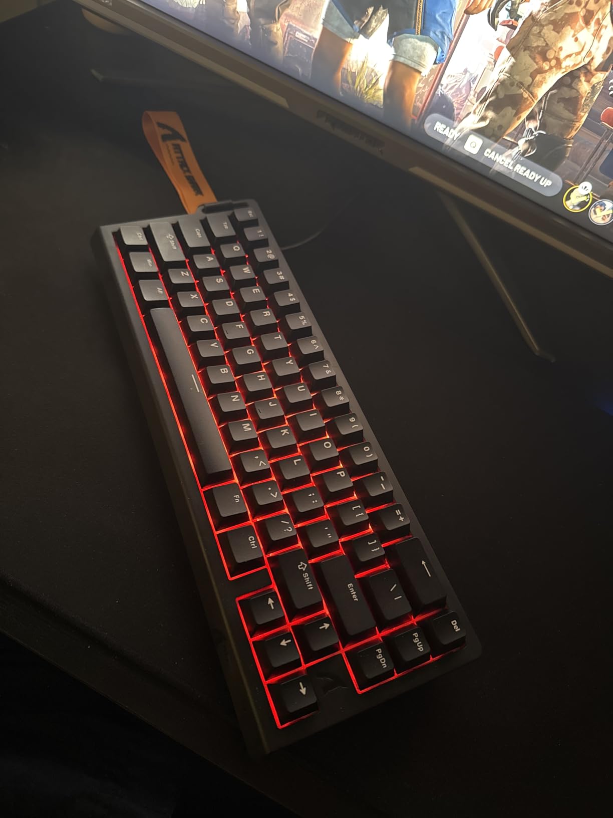 ATTACK SHARK X68 HE RT Mechanical Gaming Keyboard 60% Wired TKL-Black | Adjustable Actuation,Hall Effect Magnetic Switch,8KHz Polling Rate,RGB Backlit,Top Mount, Web Driver for PC Mac Esport Gamer customer photo 1