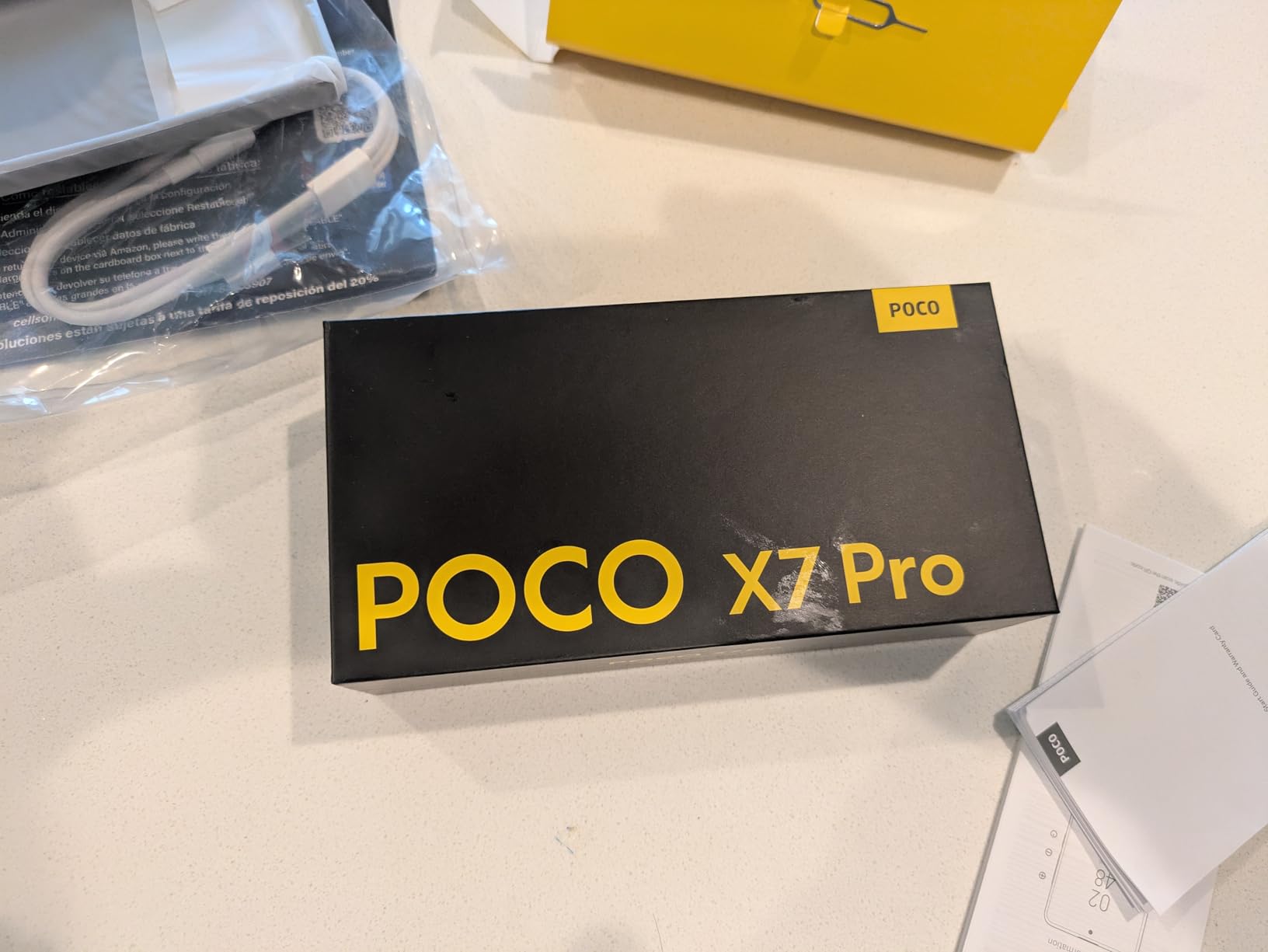 XIAOMI Poco X7 PRO 5G + 4G LTE (for Tmobile Mint Tello & Global) (512GB + 12GB) Ai 6.67