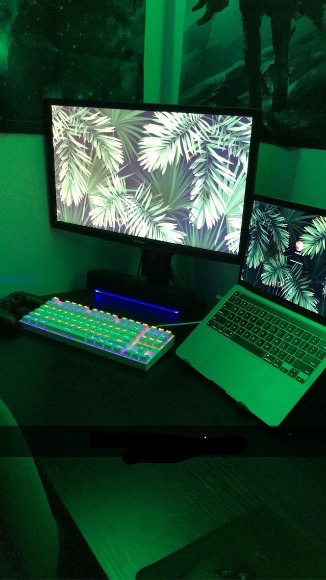 Redragon K521 Upgrade Rainbow LED Gaming Keyboard, 104 Keys Wired Mechanical Feeling Keyboard with Multimedia Keys, One-Touch Backlit, Anti-Ghosting, Compatible with PC, Mac, PS4/5, Xbox customer photo 2