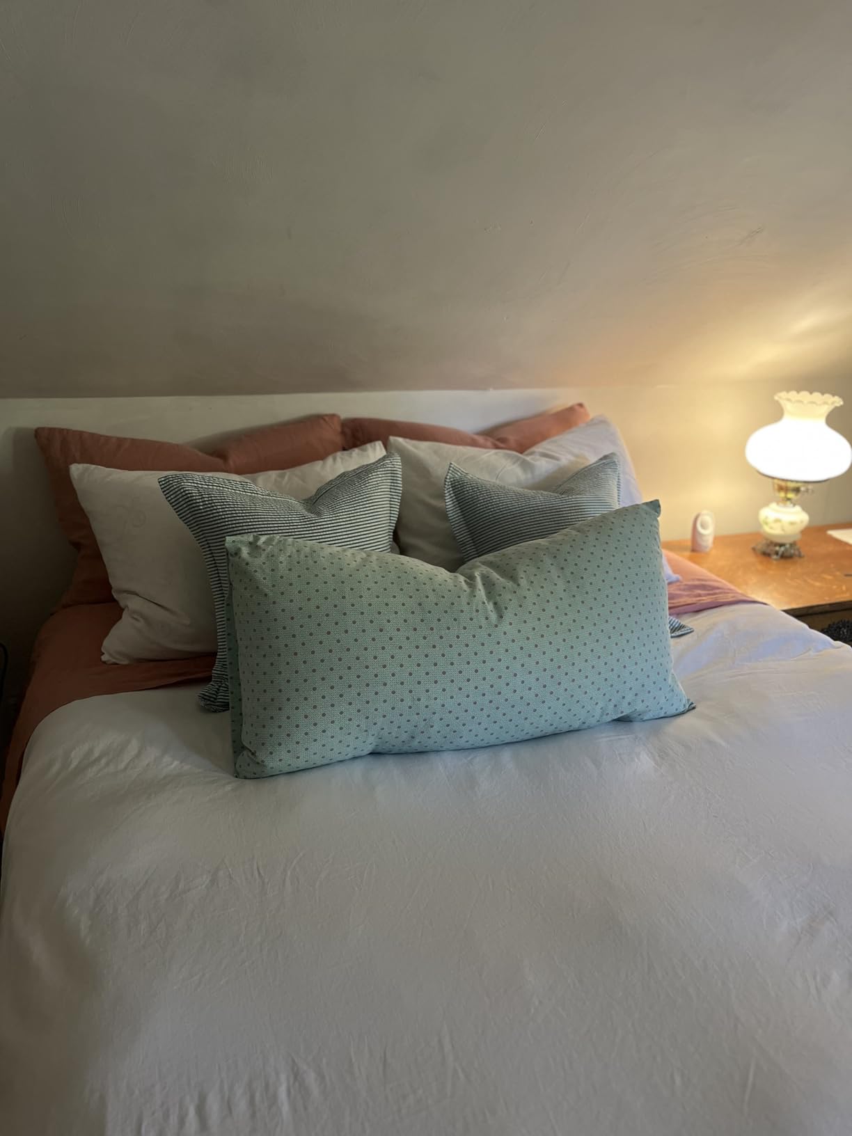 SONORO KATE 100% French Linen Queen Duvet Cover Set,Zipper Closure,3PC customer photo 1