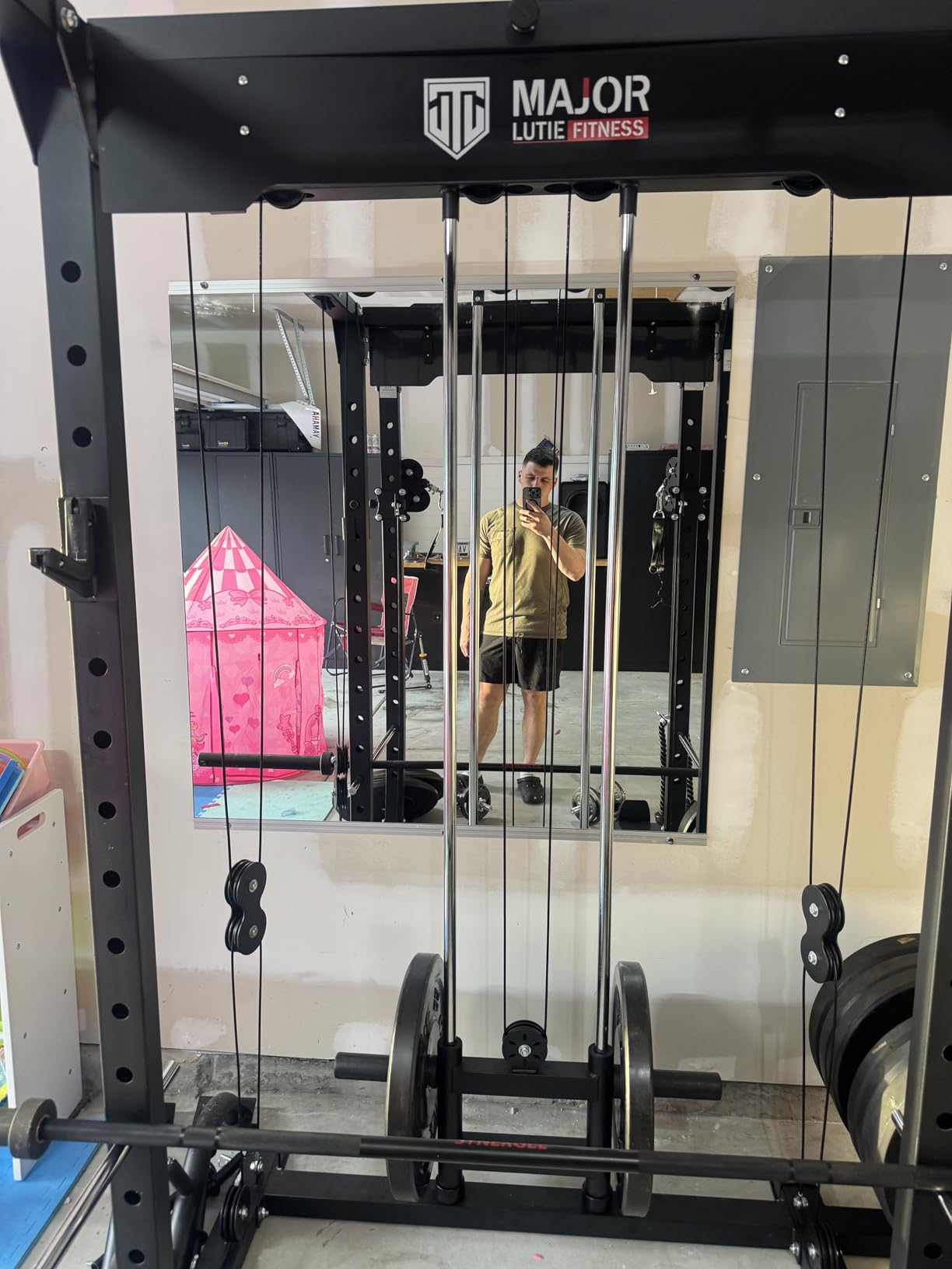 LOAAO Home Gym Mirror 48