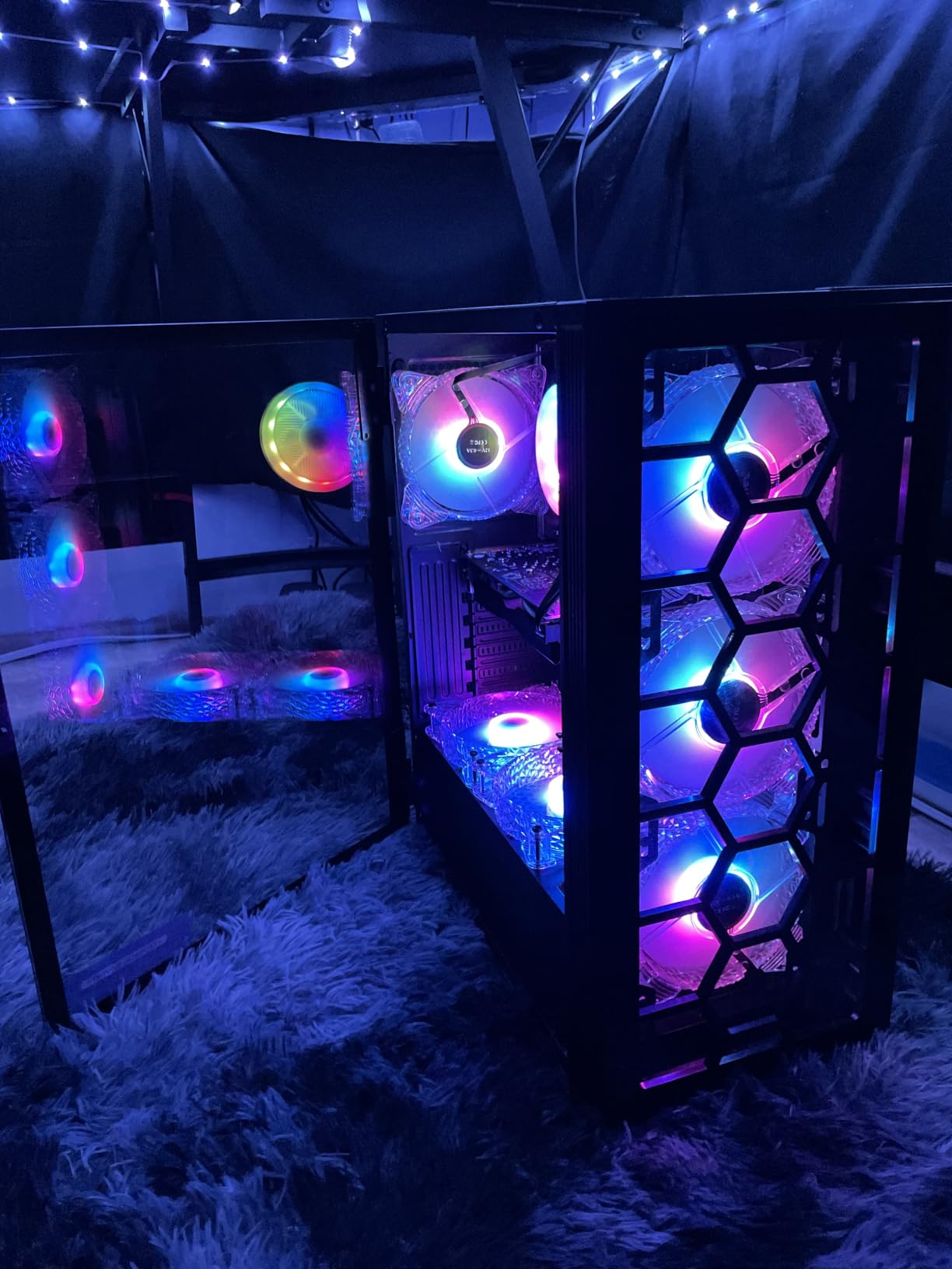 STGAubron Gaming PC Desktop,Corei7 8th Gen,RTX 3050 6G,16G DDR4,512G SSD customer photo 1