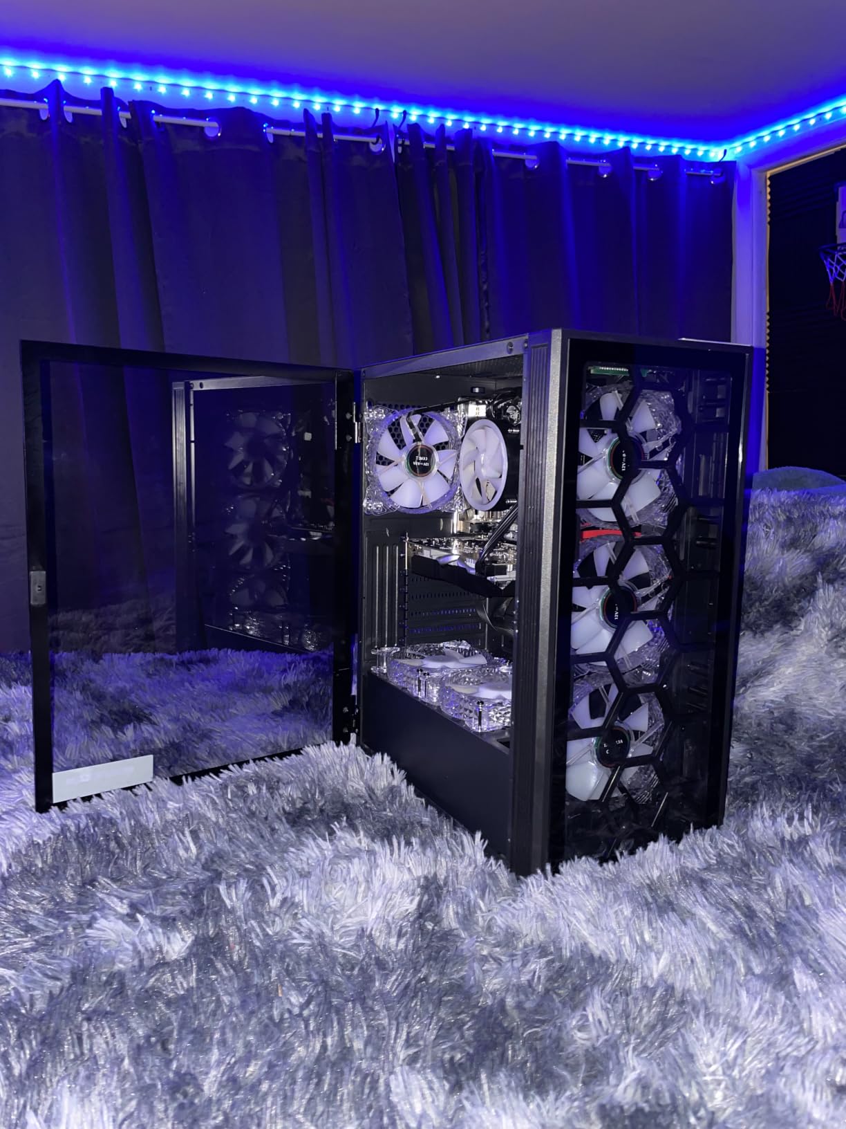 STGAubron Gaming PC Desktop,Corei7 8th Gen,RTX 3050 6G,16G DDR4,512G SSD customer photo 2